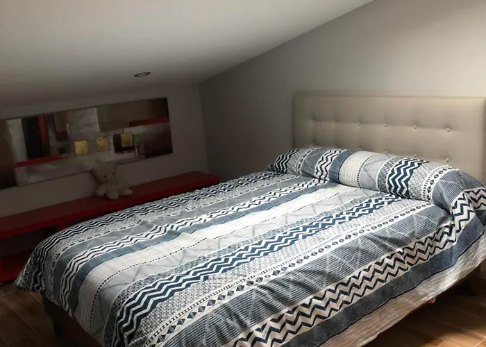 Habitación con cocina y baño